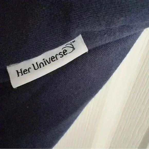 Her Universe Skywalker Star Wars Colorblock Red White Blue Top - Picture 4 of 6